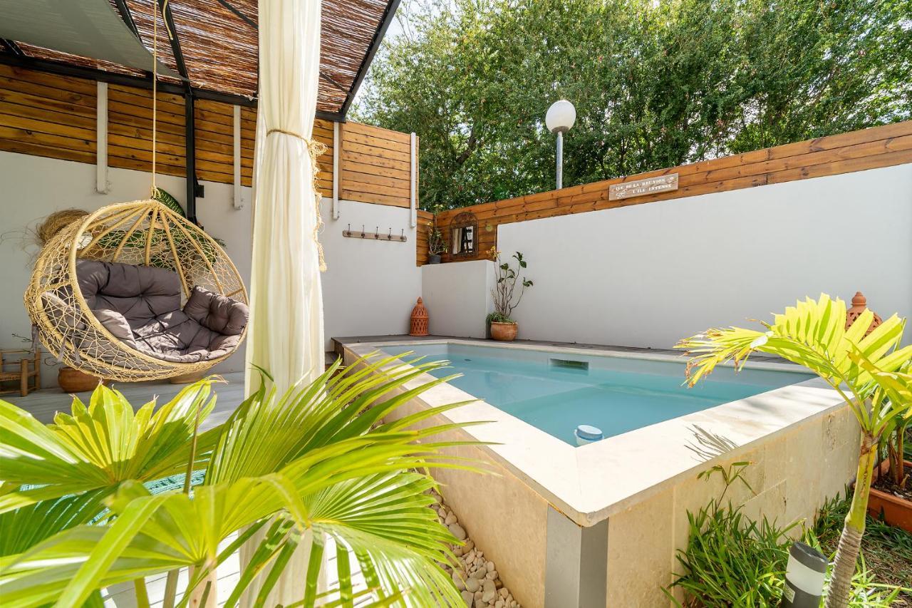 Villa Latrille - Piscine - Sauna - Jacuzzi La Saline Le Bains Εξωτερικό φωτογραφία